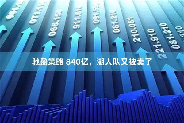 驰盈策略 840亿，湖人队又被卖了